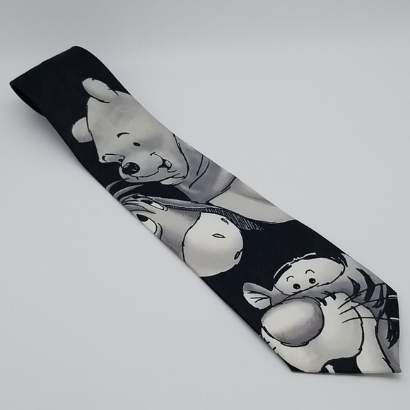 Disney Winnie the Pooh Tigger Eeyore Neck Tie - Picture 1 of 7